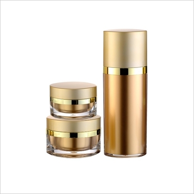 Wide Mouth Double Wall Cream Jar 30g 50g Small Lotion Jars Screw Cap
