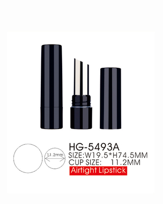 Slim Airtight Lipstick Tube Case Twist Off Cap 11.2mm Inner Cup Lip Balm Empty Container Tubes