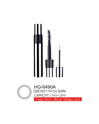 Dual Function Empty Mascara Tube 2 Different Brushes Empty Eyelash Tube