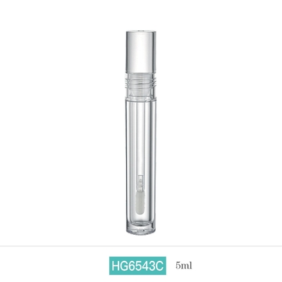 Transparent Empty Clear Lip Gloss Bottle MOQ 10000pcs ISO 15ml