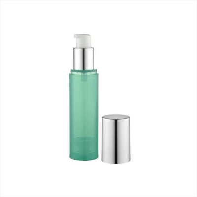 15ml 30ml 80ml  Round Single wall Cosmetic Pump bottle Airless bottle