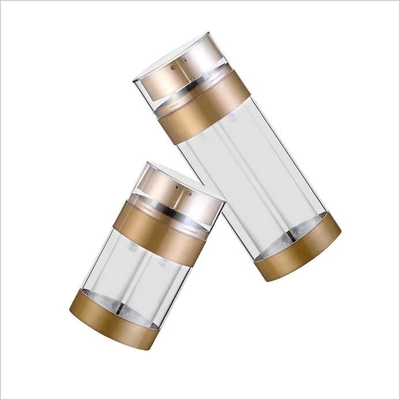 1oz 2oz Airless Pump Bottles Bulk Vacuum Lotion Bottle Matte UV Plating