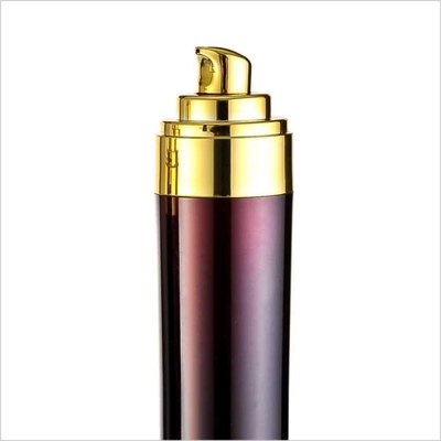 15ml 30ml Cosmetic Airless Bottle 60ml 90ml Round Airtight Pump Bottle