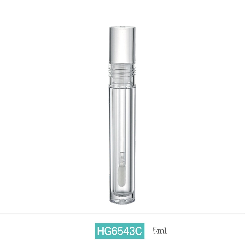 Transparent Empty Clear Lip Gloss Bottle MOQ 10000pcs ISO 15ml