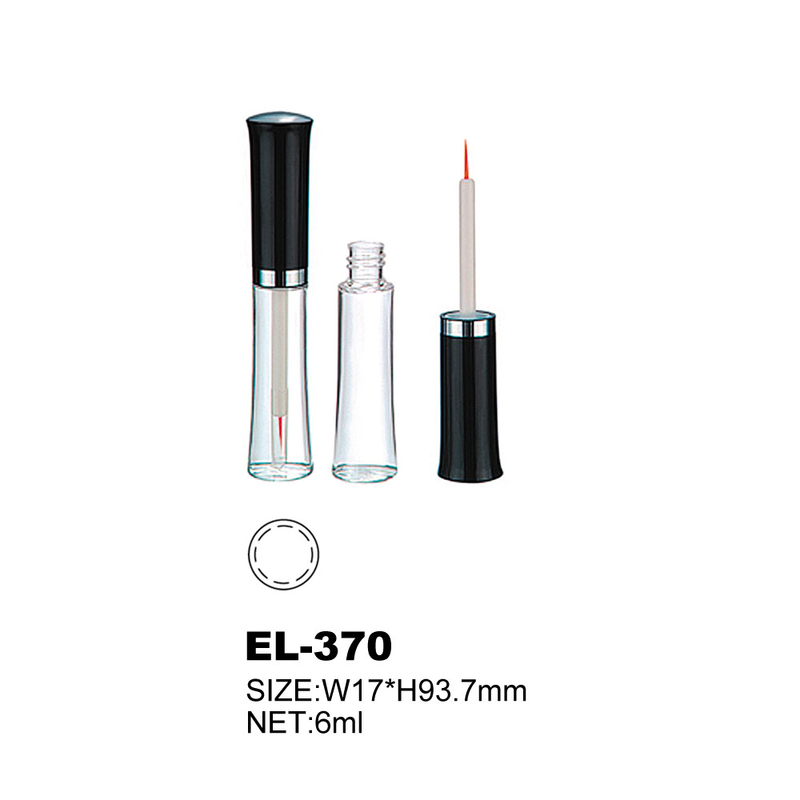 Portable Mascara Applicator Empty Eyeliner Bottle Customized With Brush Tip