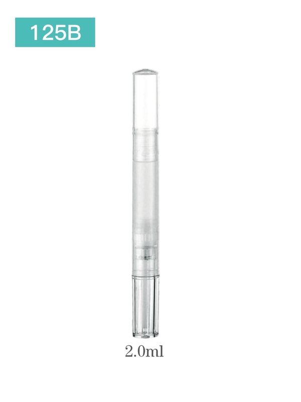 Round And Customized Cosmetic Pen Packaging With Plastic Aluminum Material