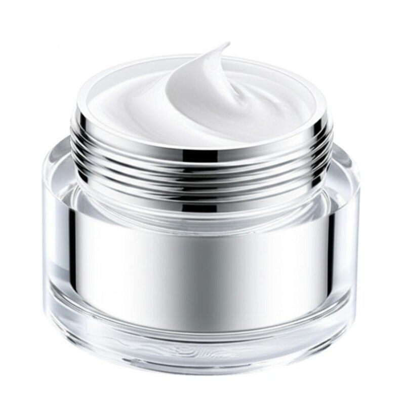 Custom-made Colour Cosmetic Cream Jar with PP Inner Bottle Material and Printing Decorations for Skincare